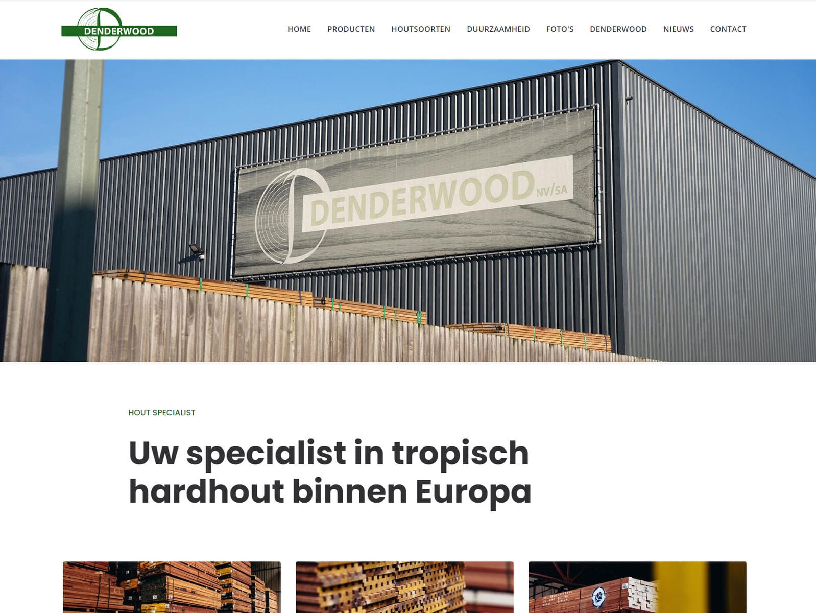 Lancering nieuwe website - Denderwood